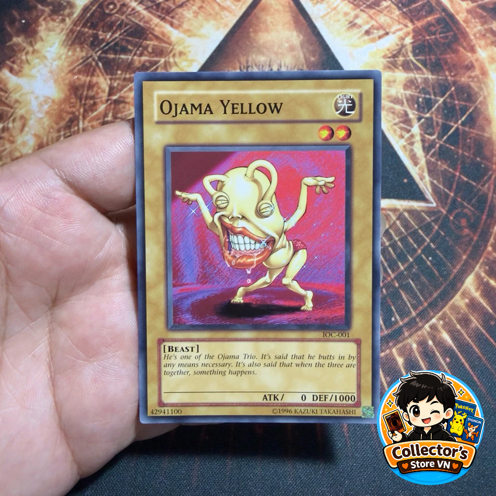 การ์ด Yugioh (Unli) - IOC-001: Ojama Yellow; ทั่วไป
