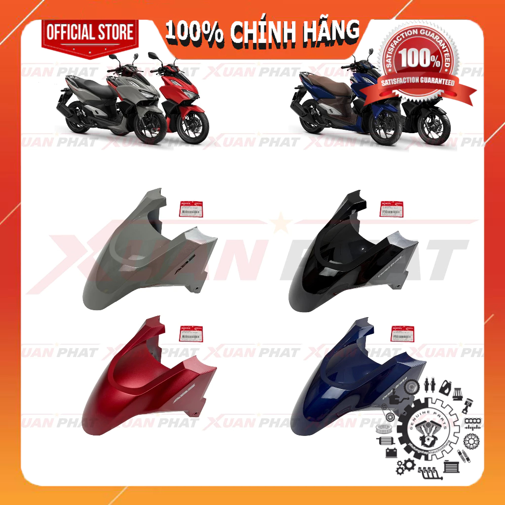 บังโคลนหน้า Vario 160 2022 2023 สีแท้ บังโคลนหน้า Vario 160 K2S 2024 2025 - 6110K2SV00/31110K2SV10