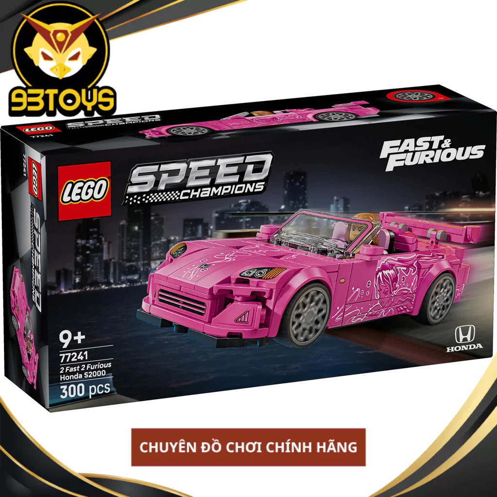 Honda S2000 LEGO SPEED CHAMPIONS 77241 Supercar Assembly Toy