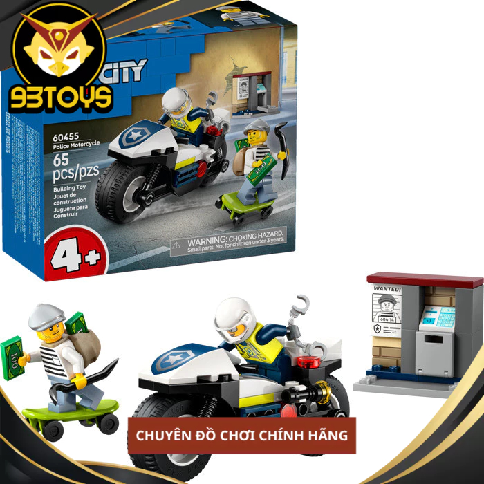 LEGO CITY 60455 Robbry Race ประกอบของเล่น
