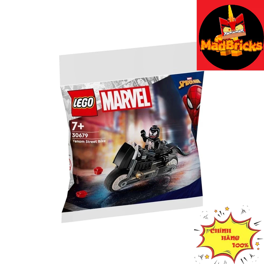 Lego 30679 Venom Street Bike ประกอบของเล่น