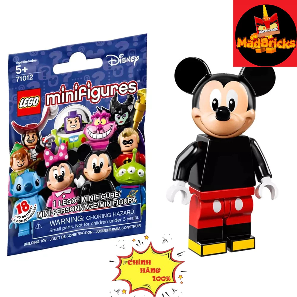 (LEGO DISNEY MINIFIGURE ) MICKEY MOUSE CHARACTER