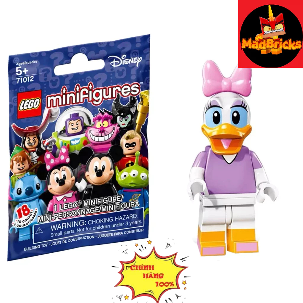 (LEGO DISNEY MINIFIGURE ) LEGO 71012 DAISY DUCK CHARACTER