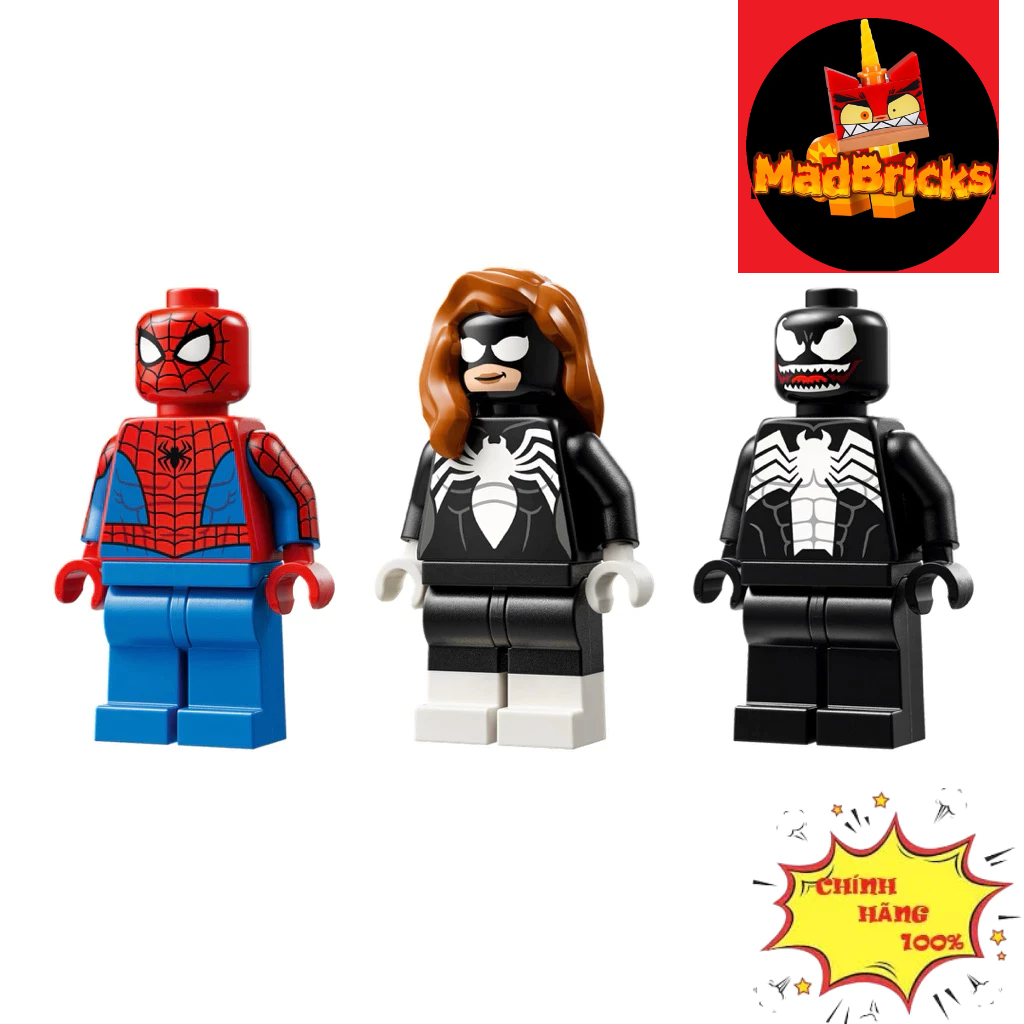 เซพาร์ชั่น มินิ สไปเดอร์แมน เทียบกับ. LEGO SUPERHEROES 76309 รถพิษ