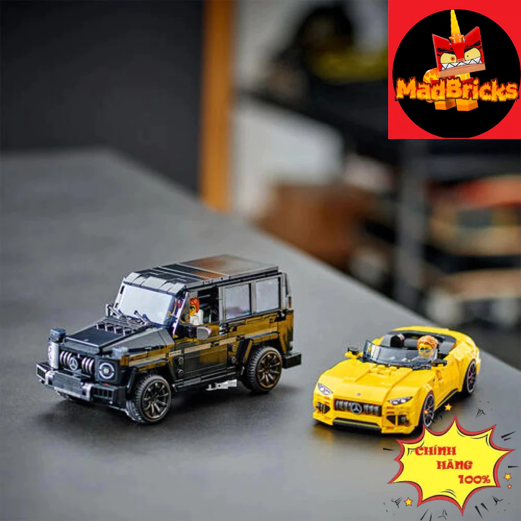 หุ้น 2 LEGO SPEED CHAMPION 76924 Mercedes AMG G 63 & Mercedes AMG SL 63