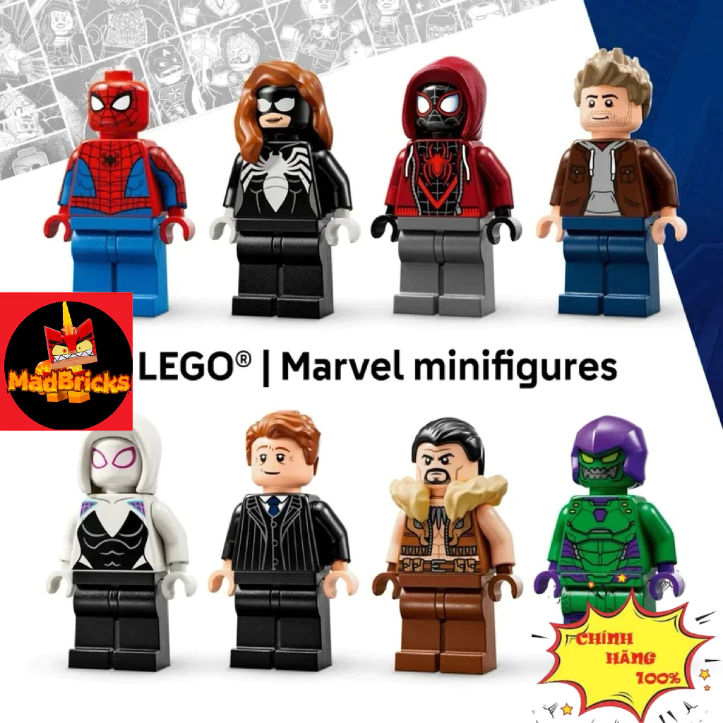 SEPARATE MINI WAR IN THE TOWER OSCORP LEGO SUPERHEROES 76324