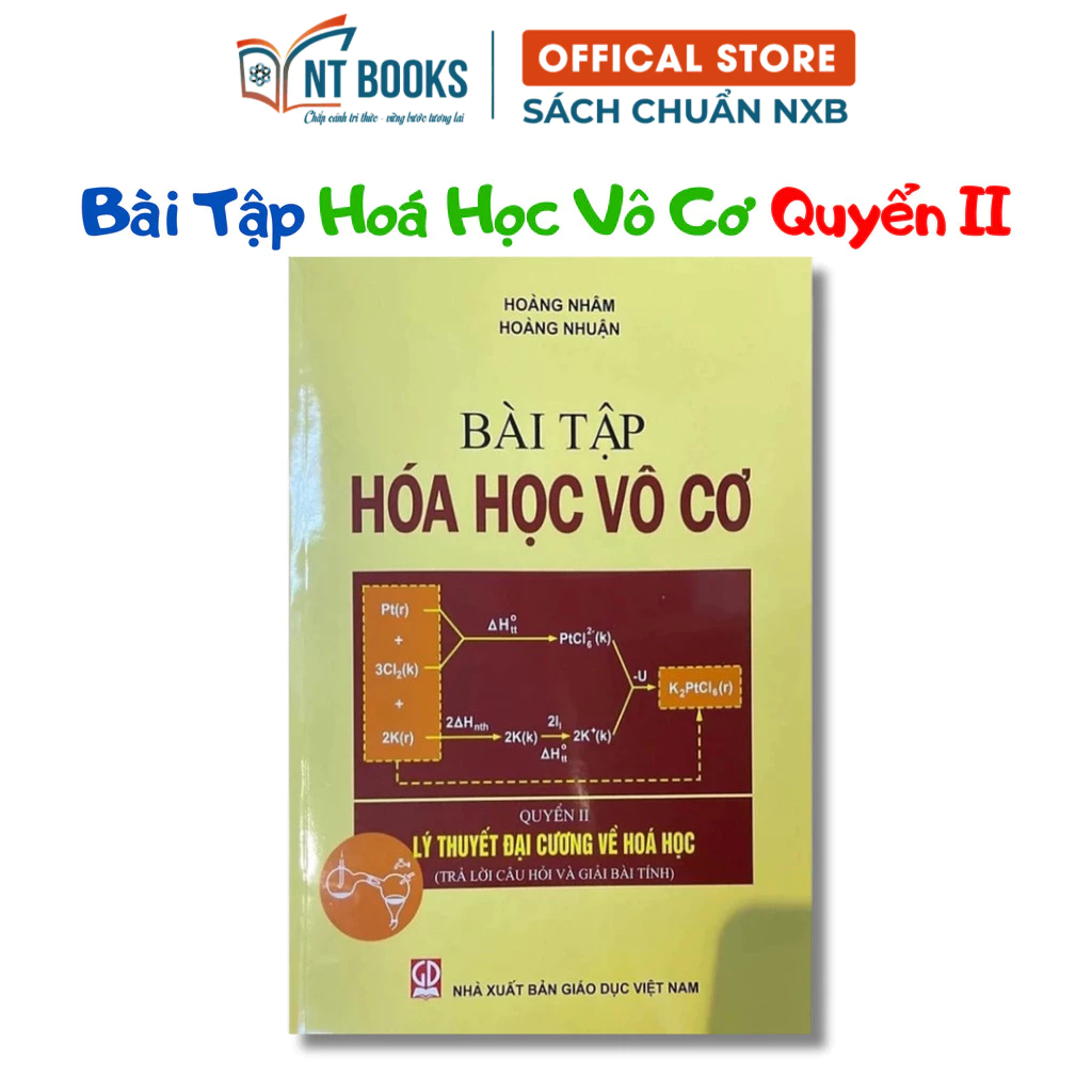 หนังสือ - แบบฝึกหัดเคมีอนินทรีย์ เล่ม ครั้งที่สอง ทฤษฎีทั่วไปของเคมี (คําถามและการคํานวณ) - HV