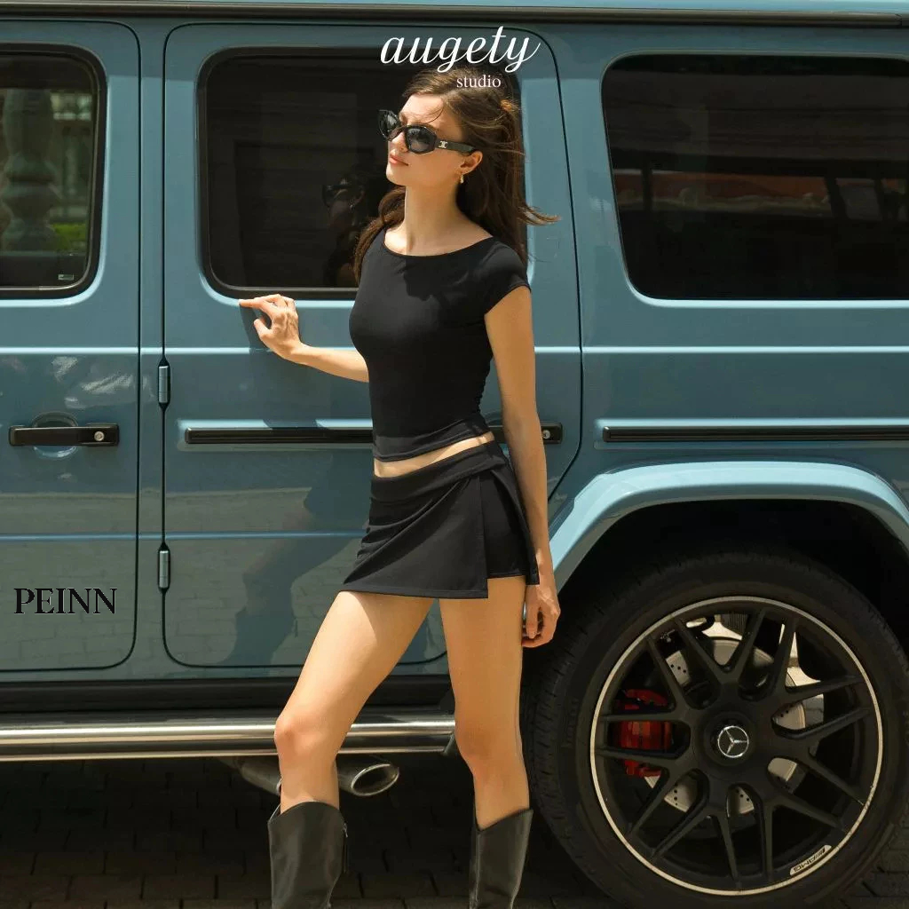 [pein] กระโปรงและกางเกงขาสั้นหลังแยก Riley Skort