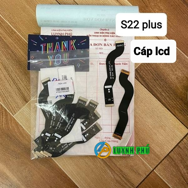 สายเชื่อมต่อหลักการชาร์จ lcd ของ Samsung S22 plus/s906 ภาพถ่ายจริง