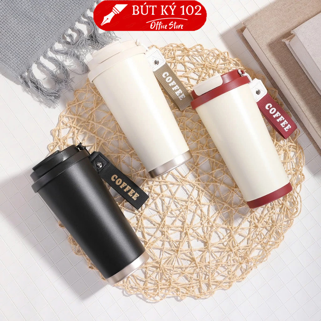 LYLI Flower Thermos Cup 500ml หรูหราและมีความหมาย 316 Stainless Steel มาพร้อมหลอด