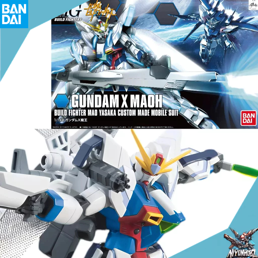 [Bandai] HG BF GUNDAM X MAOH 1/144 Plastic Model Kit Gunpla ของแท้จากญี่ปุ่น