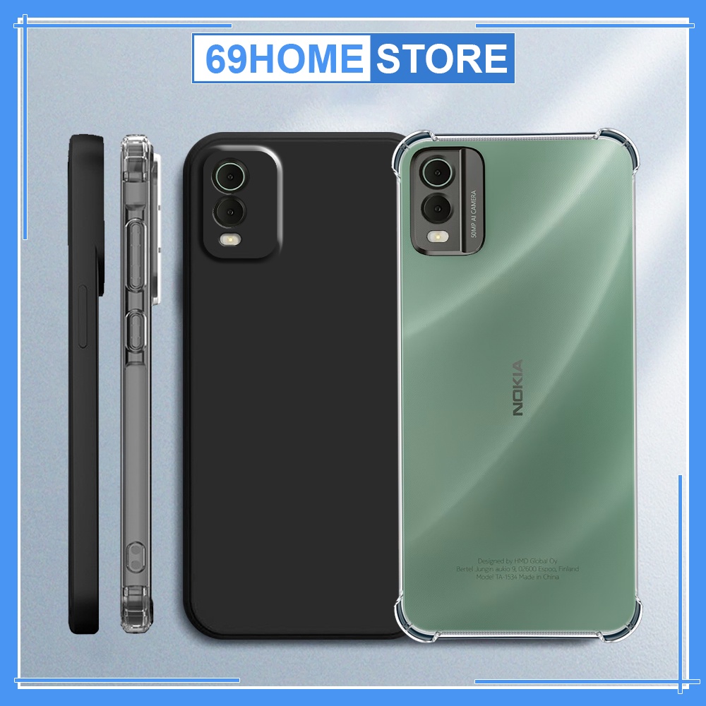 เคส Nokia C31 / C32 กันกระแทก โปร่งใส กันกล้อง