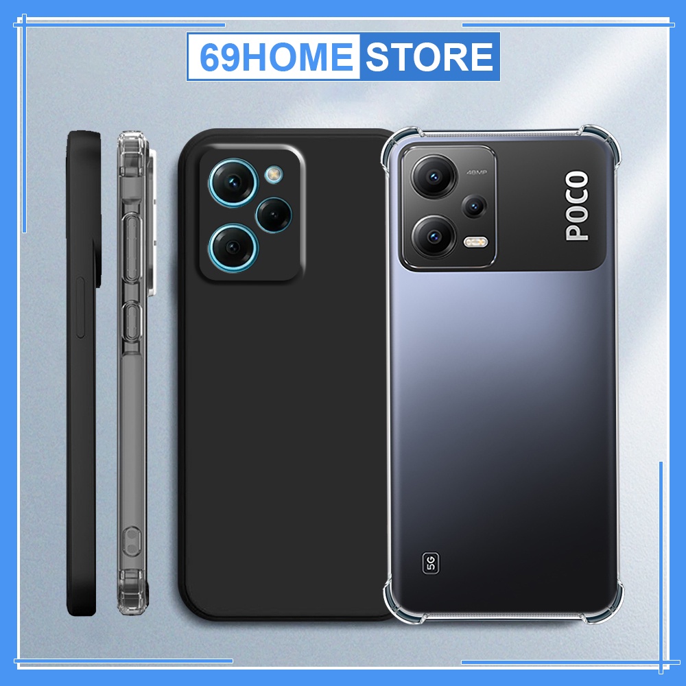 เคส Xiaomi Poco X5 / X5 Pro กันกระแทก โปร่งใส กันกล้อง