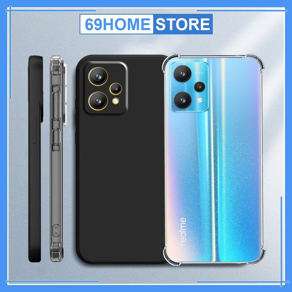 เคส Realme 9 4G / 9i / 9 Pro / 9 Pro+ กันกระแทก โปร่งใส ป้องกันกล้อง