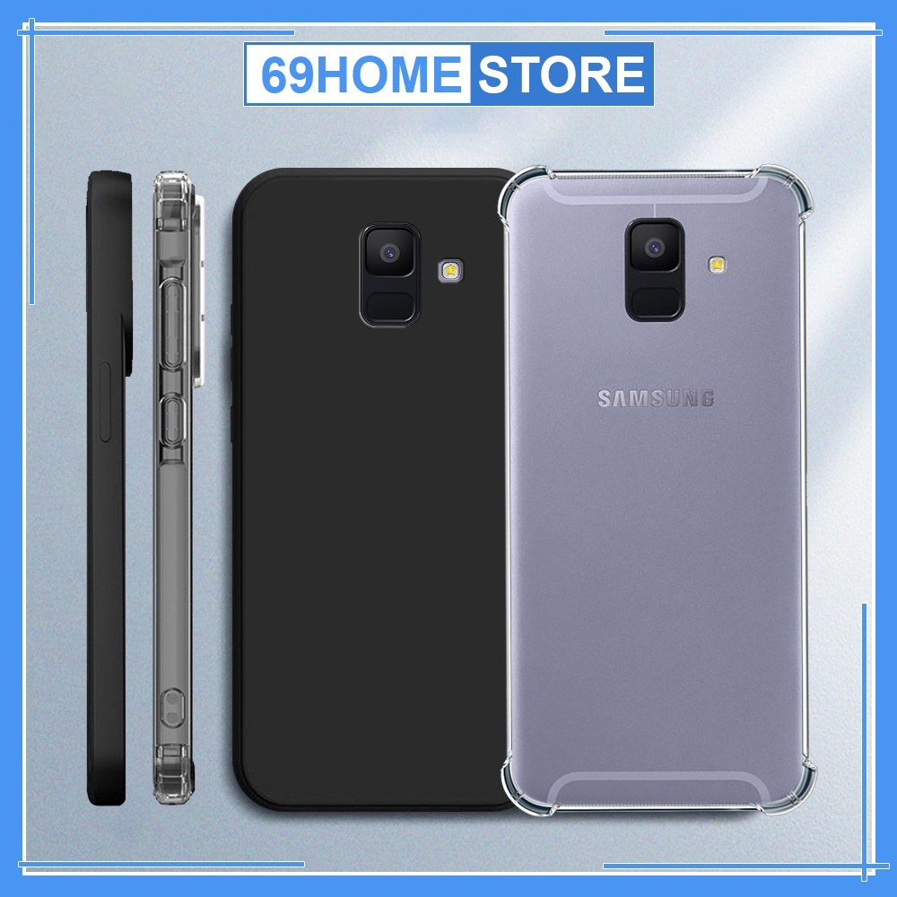 เคส Samsung A6 2018 / A6 Plus กันกระแทก โปร่งใส ป้องกันกล้อง