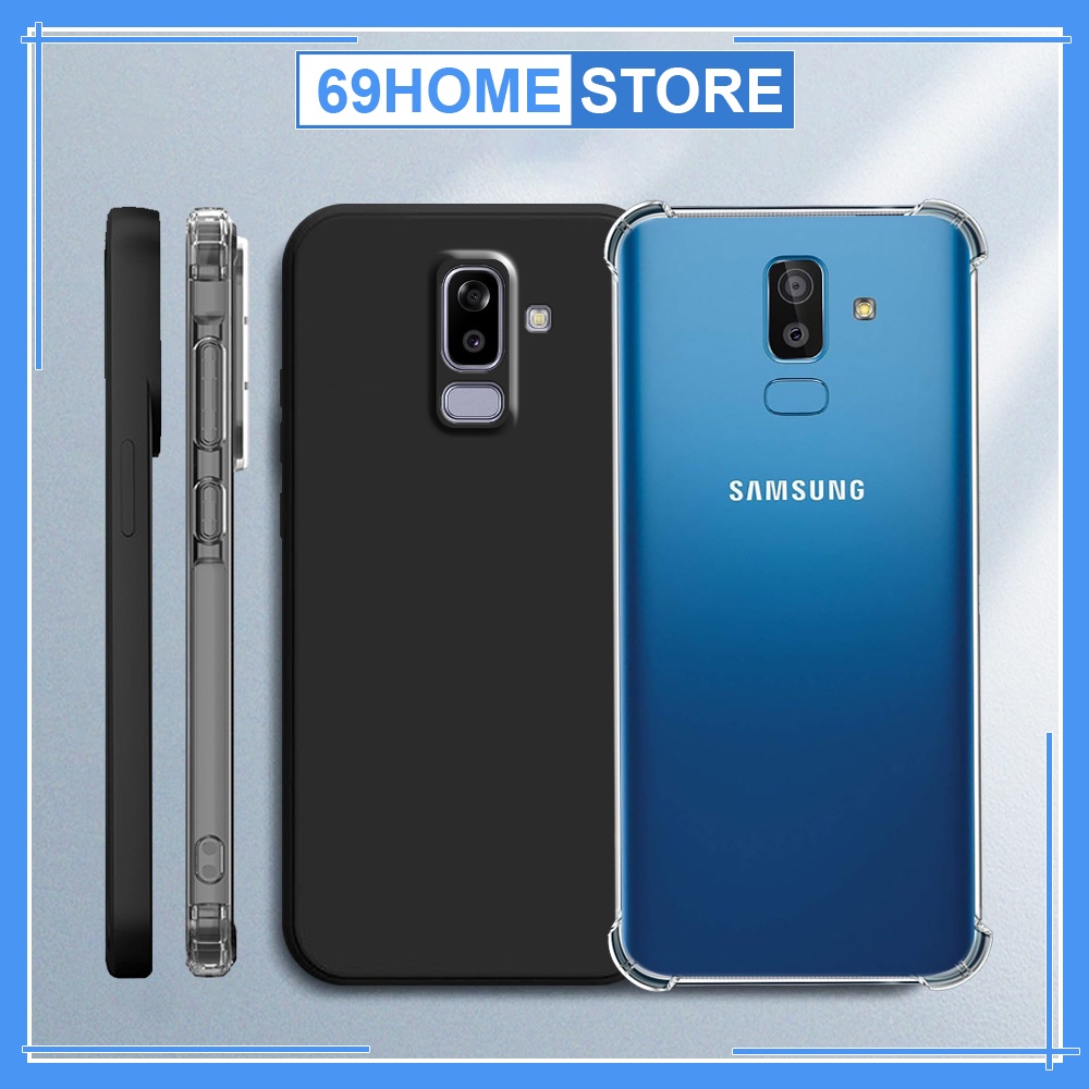 เคส Samsung J8 กันกระแทก โปร่งใส กันกล้อง