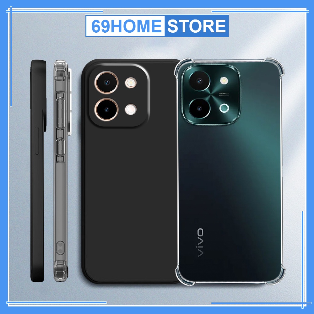 เคส Vivo Y28 กันกระแทก โปร่งใส กันกล้อง