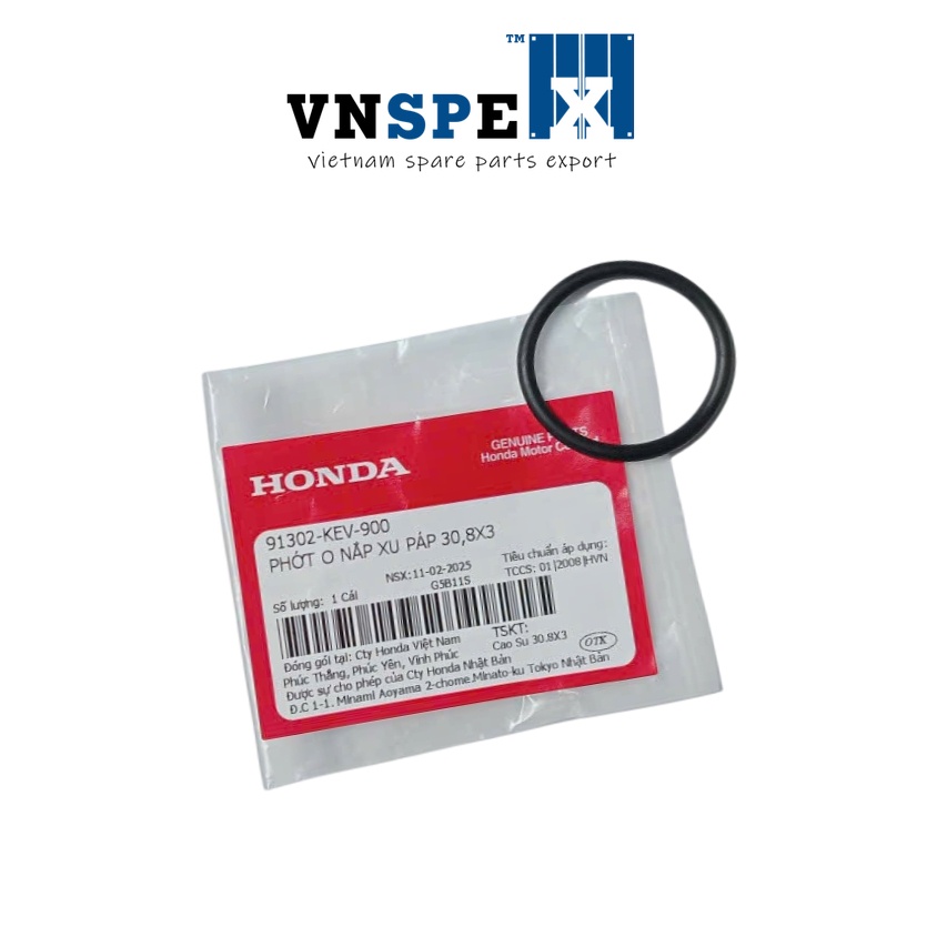 ฝาครอบวาล์ว O Seal 30,8X3 HONDA Dream, Future, Wave - 91302KEV900