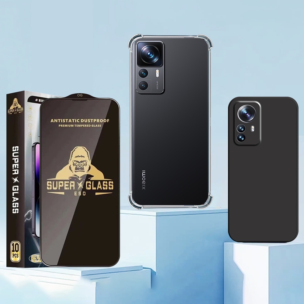 เคส Xiaomi Mi 12T / Mi 12T Pro กันกระแทก โปร่งใส ป้องกันกล้อง