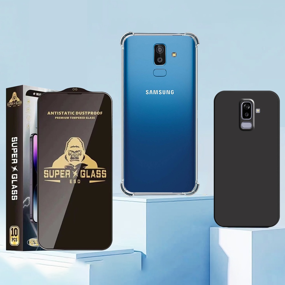 เคส Samsung J8 กันกระแทก โปร่งใส กันกล้อง