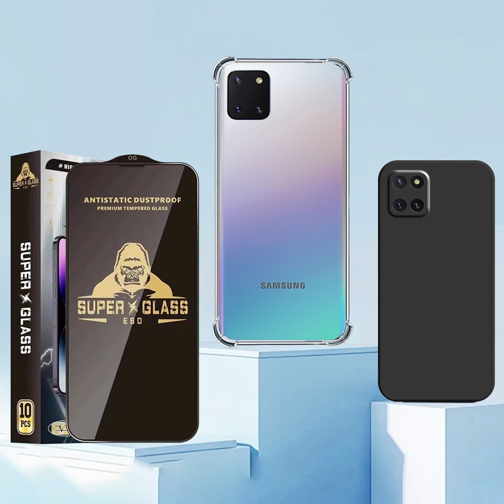 เคส Samsung Note 10 Lite / S10 Lite กันกระแทก โปร่งใส ป้องกันกล้อง