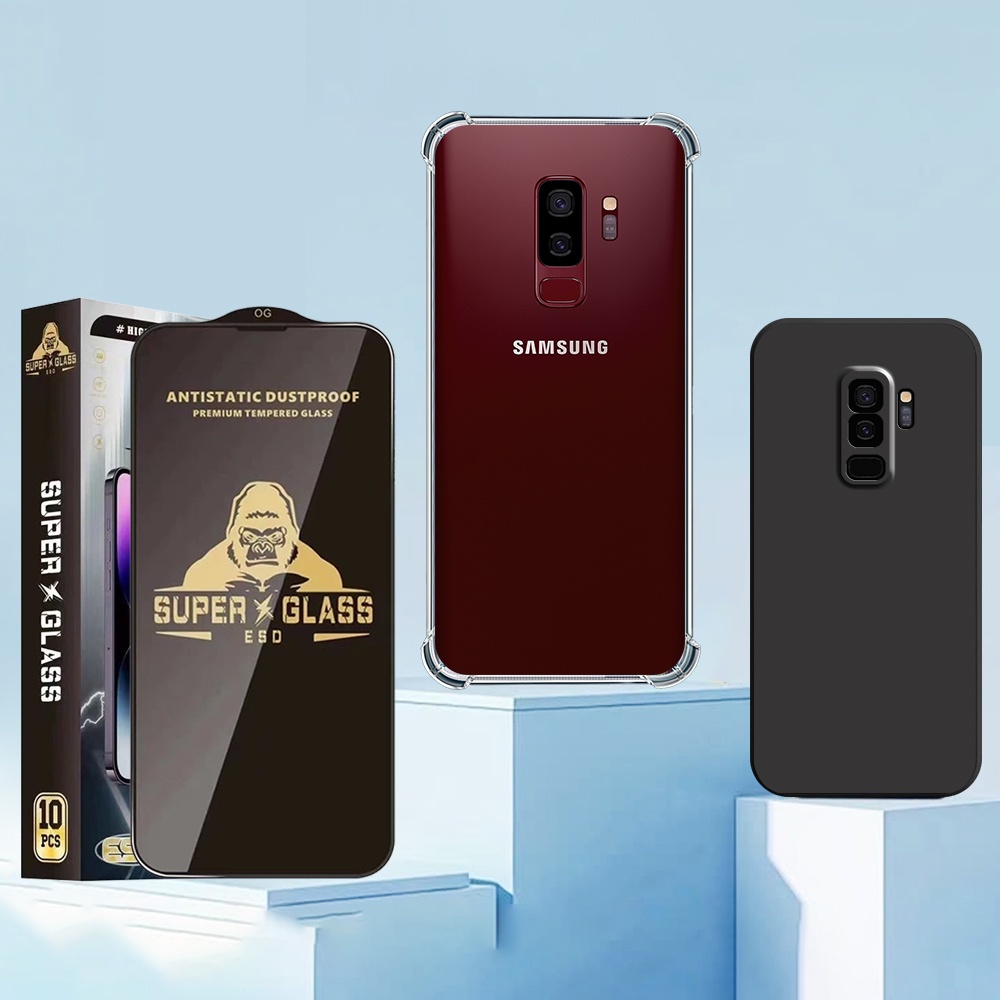 เคส Samsung S9 / S9 Plus / S9+ กันกระแทก โปร่งใส กันกล้อง