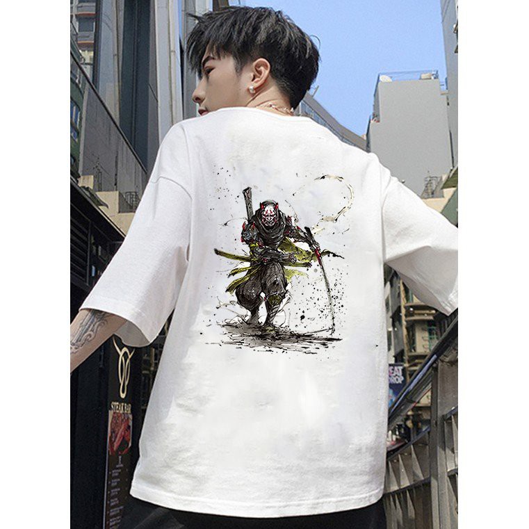 Samurai Bst1881 เสื้อยืดคอกลม Unisex