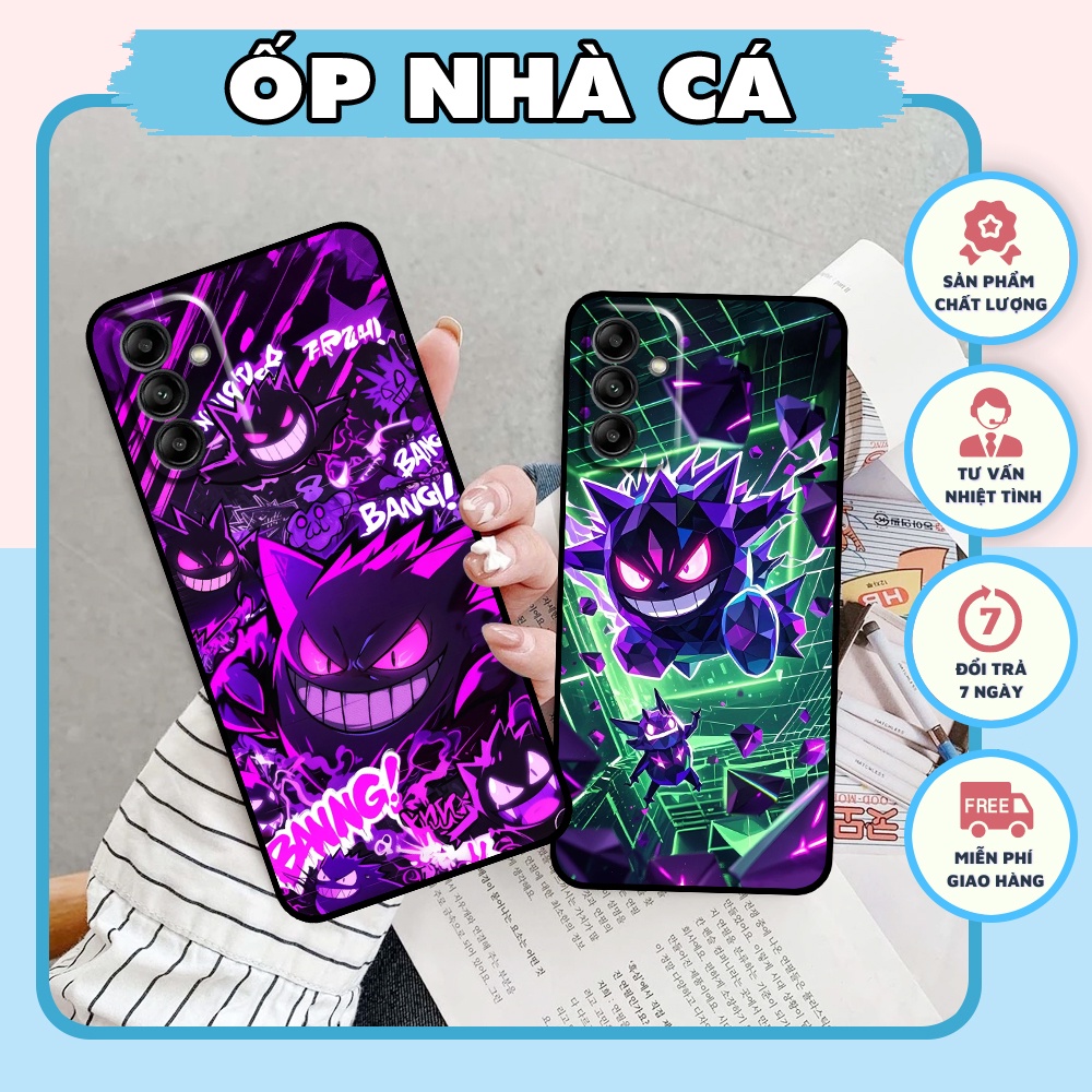 เคส Samsung A04s / A13 5G ในมินิอนิเมะ Pokemon Gengar Graffiti