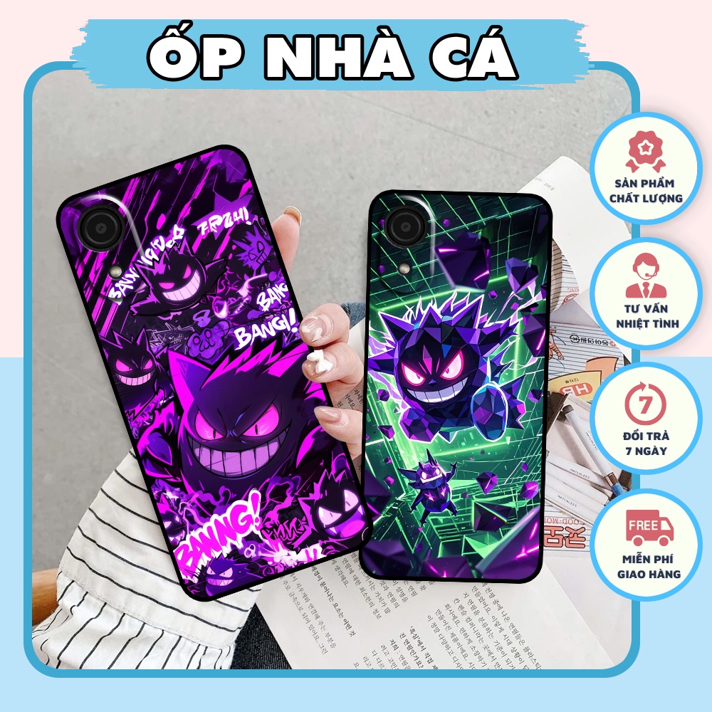 เคส Samsung A03 Core in Mini Anime Pokemon Gengar Graffiti