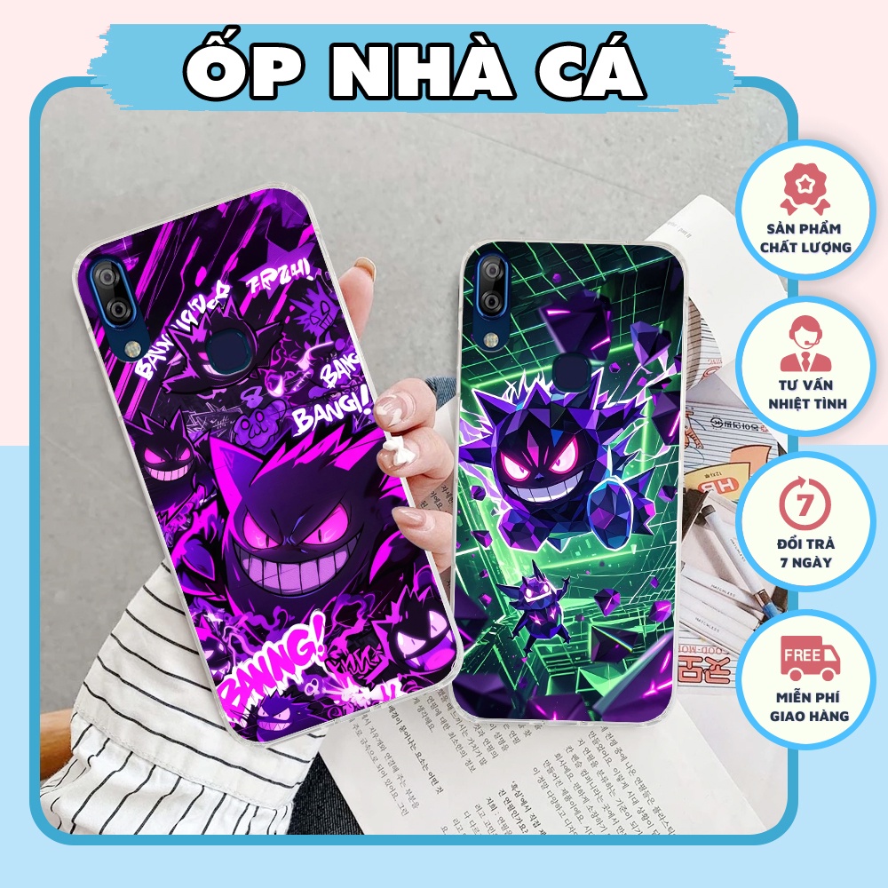 Vsmart Active 1 / Active 1 Plus / Active 1+ Case in Mini Anime Pokemon Gengar Graffiti
