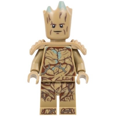Groot - พร้อมชุดเกราะไหล่ Iego Super Heroes Avengers Endgame Teen Groot Guardians of the Galaxy sh08