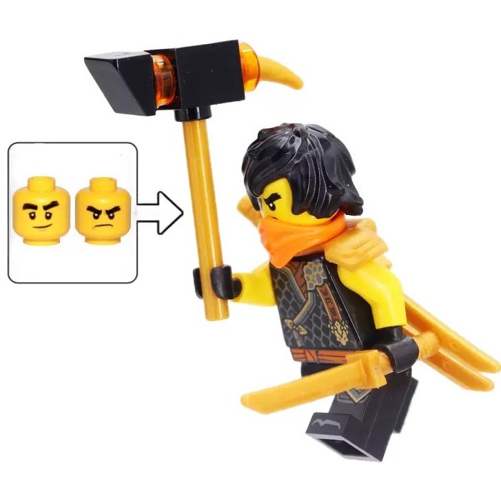 ฟิกเกอร์โคล - เกราะทัวร์นาเมนต์, Scabbard - Iego NINJAGO Dragons Rising Season 2 71814 71820 njo909