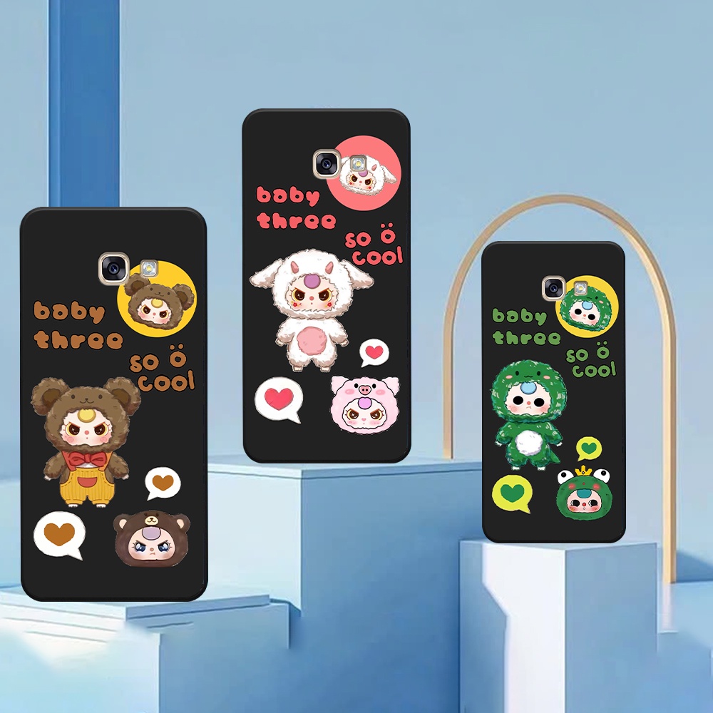 เคส Samsung A3 2017 / A5 2017 / A7 2017 พร้อม baby three so cool พิมพ์