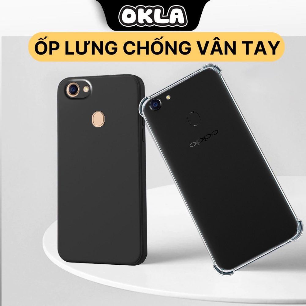 เคส Oppo F5 / F5 Youth / F7 / F7 Youth แบบใส สีดํา ยืดหยุ่น กันกระแทก ป้องกันกล้อง