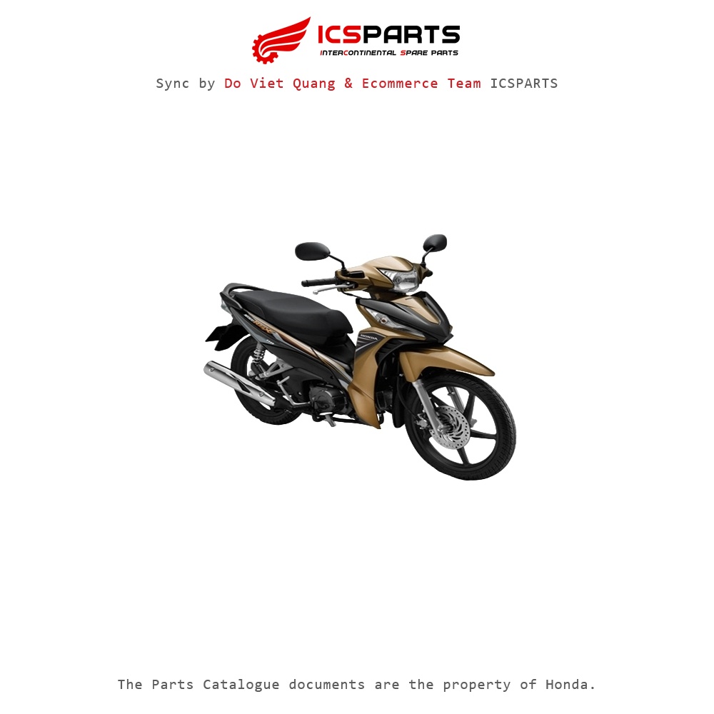 ชุดพลาสติก - ฝาครอบ - HONDA K03 Wave Rsx 110 2014 เหลือง ดํา - Y208 J7 J8 J9-A