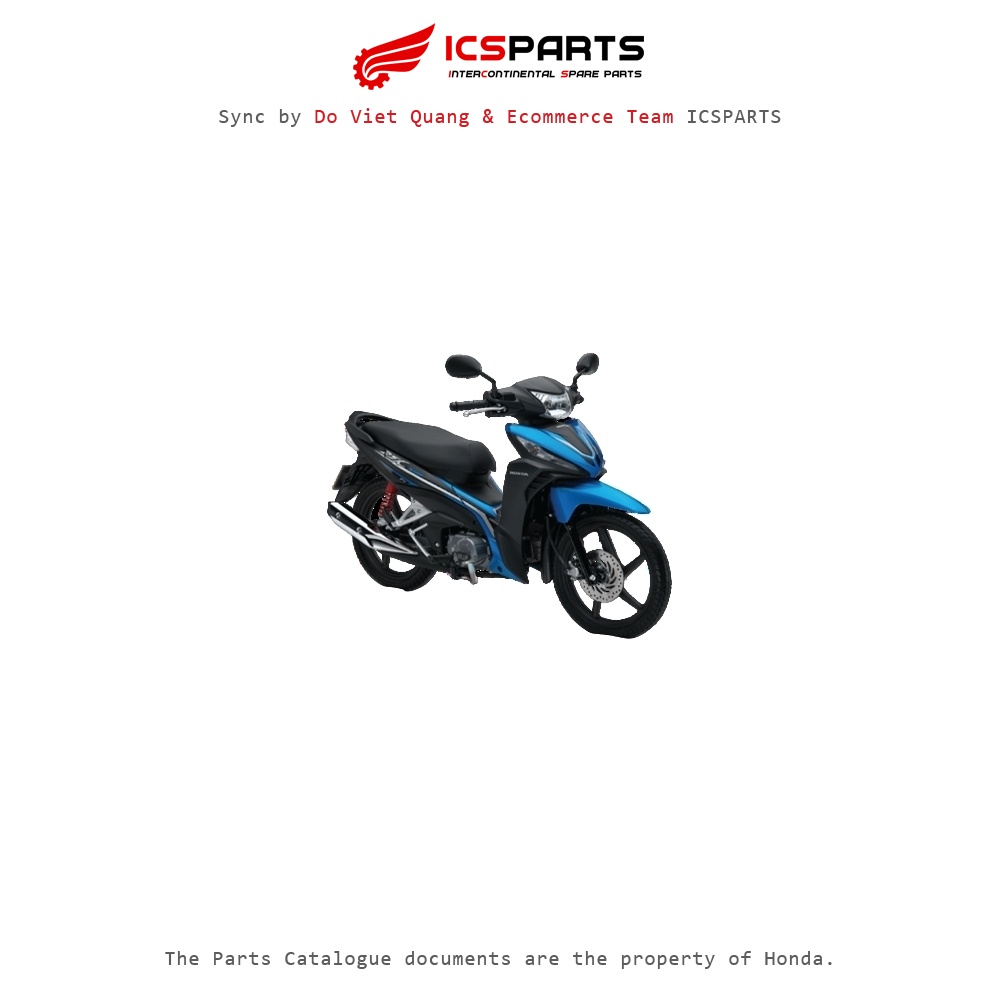 ชุดพลาสติก - ฝาครอบ - HONDA K90 Wave Rsx 110 2017 สีน้ําเงิน - B189C J22 J23 J24-A