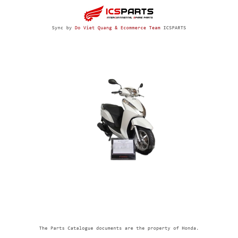 ชุดพลาสติก - ฝาครอบ - สาย HONDA 125 2013 สีดํา - Nh B35 H1-B