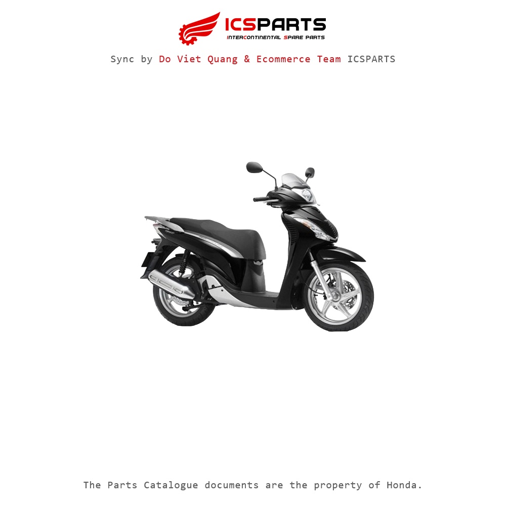 ชุดพลาสติก - ฝาครอบ - ฝาครอบสําหรับ HONDA Sh 125&150 ปี 2009-2011 สีดํา - Nhb25M Z1,Z3(125Cc)Z2,Z4(1