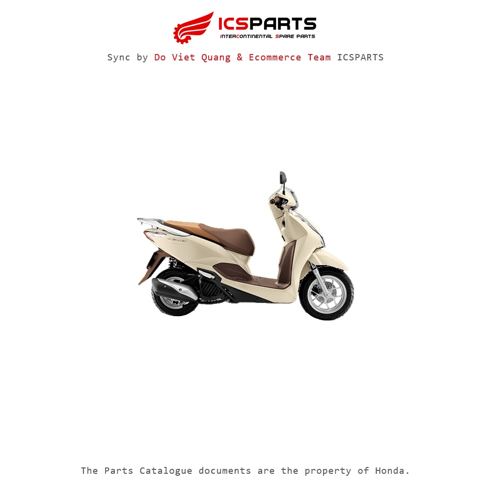 ชุดพลาสติก - ฝาครอบ - สาย HONDA 125 ปี 2019 สีเหลือง - Y299P S14H6L2-B