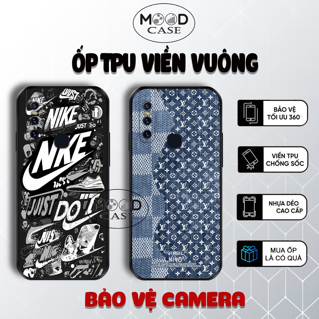 เคส Vivo V15, V15 Pro, V17 Pro พร้อมภาพแบรนด์แฟชั่นกีฬา