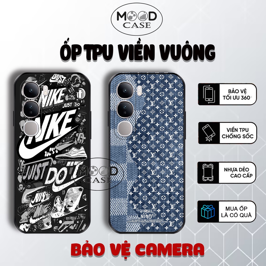 เคส Vivo V40, V40 Pro, V40 Lite พร้อมภาพแบรนด์แฟชั่นกีฬา