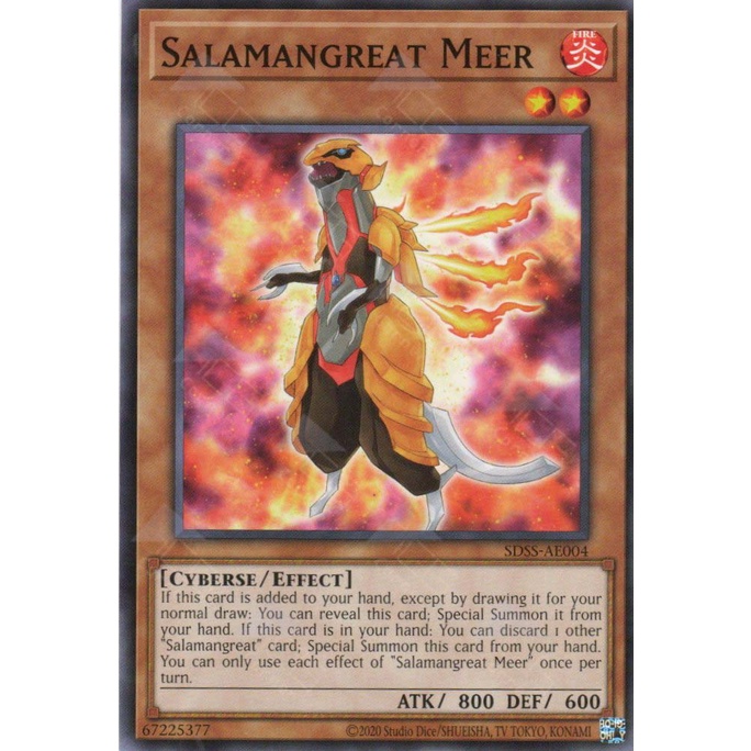 การ์ด Yugioh! - SDSS-AE004 - Salamangreat Meer