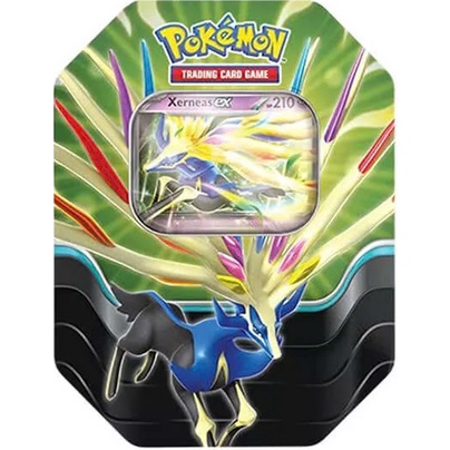 กล่องการ์ด Pokemon Azure Legends Tin Xerneas Ex