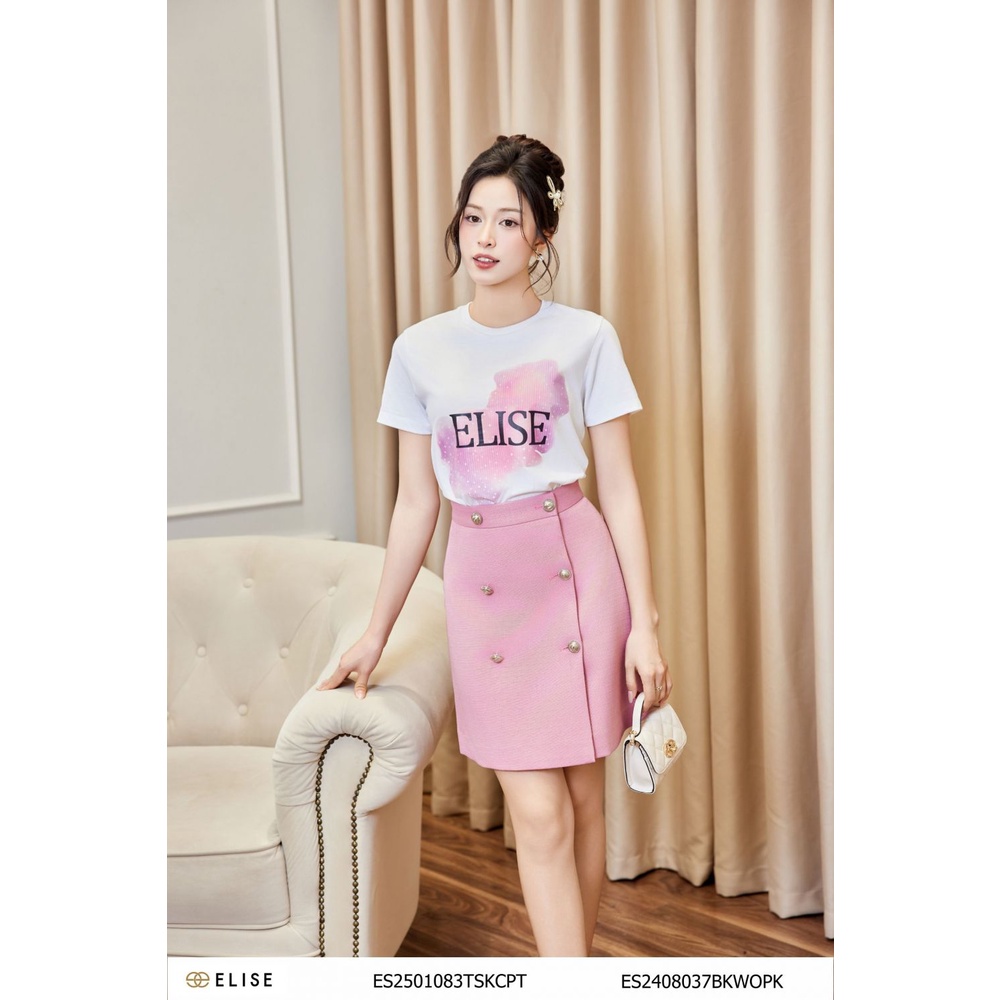 เสื้อยืดพิมพ์ลาย Elise, การออกแบบ Elise ES2501083TSKCPT