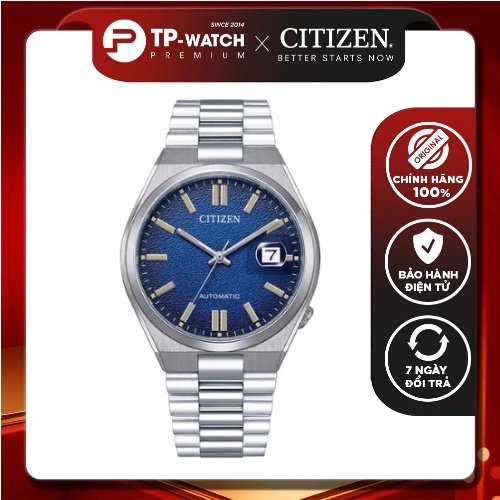 Citizen Automatic Tsuyosa NJ0151-88L นาฬิกาข้อมือผู้ชายสายเหล็ก - ขนาด 40mm