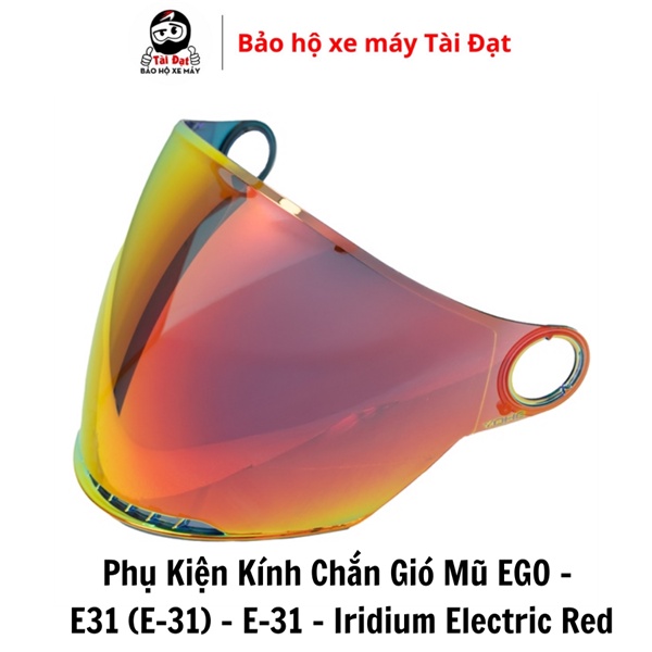 อุปกรณ์เสริมกระจกทดแทนสําหรับหมวกกันน็อค EGO - E31 (E-31) มีหลายสี