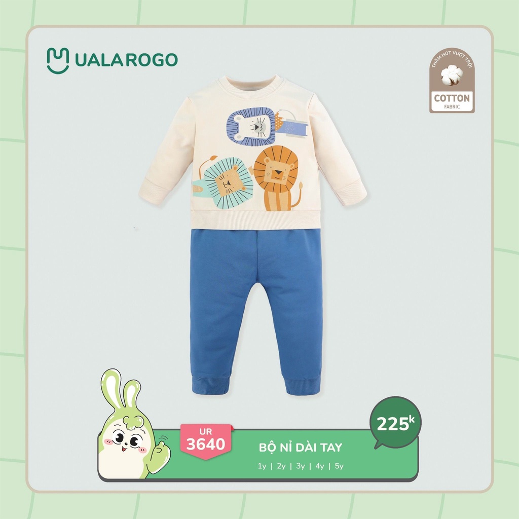 UR - ชุดผ้าสักหลาดแขนยาว UR 3640 - สีเบจ - SS25.T4A - UF44A - FT4C