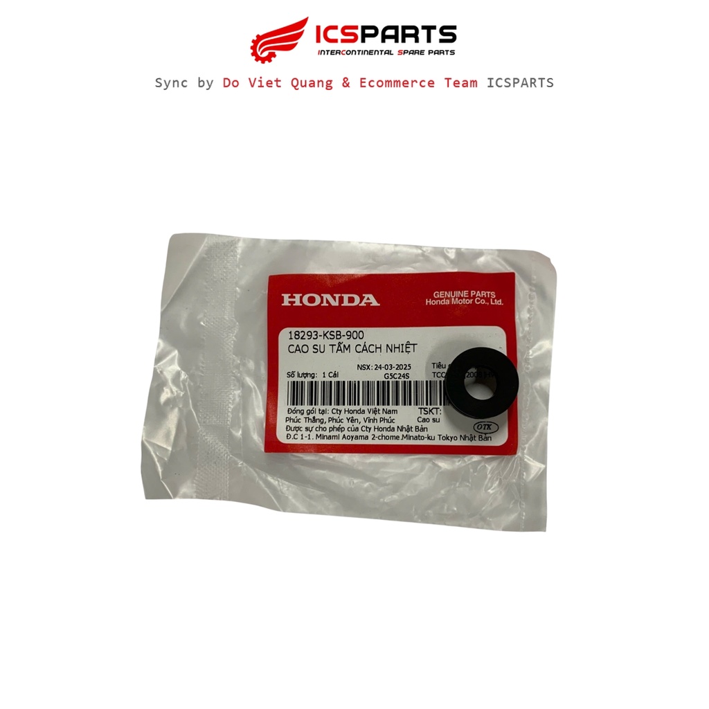 ยางแผ่นฉนวน HONDA Air Blade / Click (18293-KB-900)