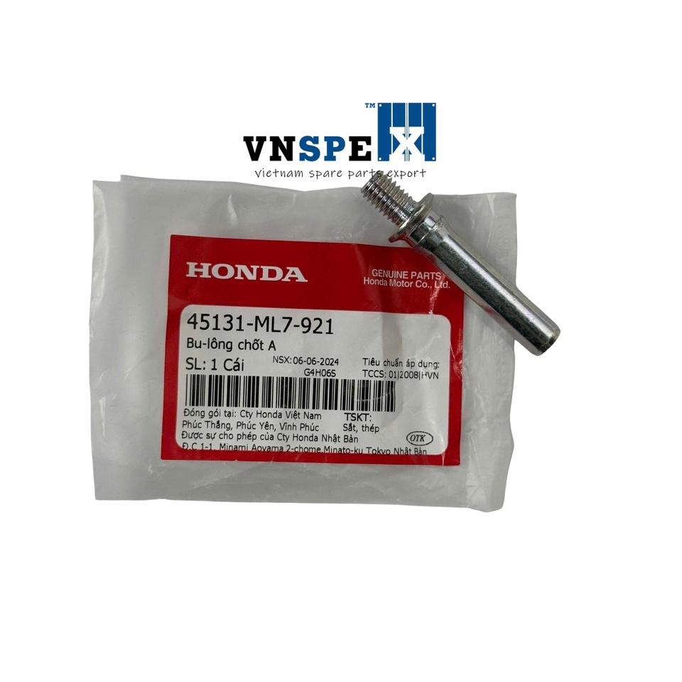หมุดเลื่อน A HONDA Sh 125, Sh 150 - 45131ML7921