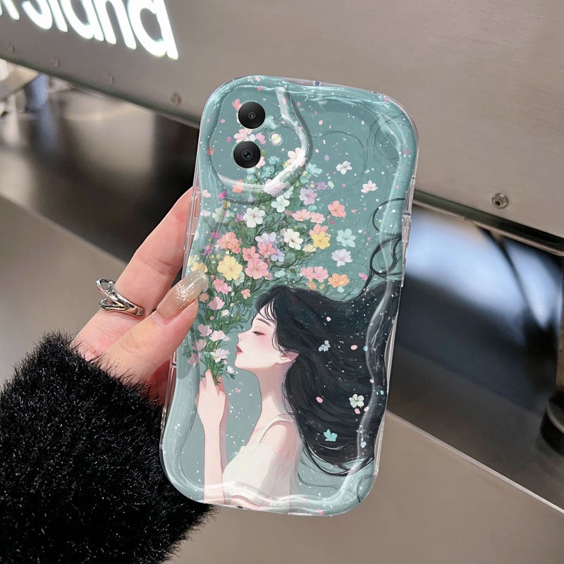 เคสสําหรับ Samsung A06 4G A06 5G A05 M05 F05 เคสใสสาวน่ารักสุด Z5144